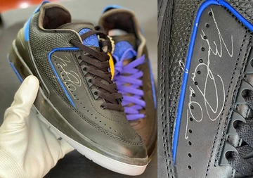 OFF WHITE Air Jordan 2 Black