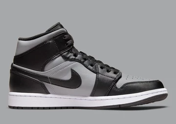 Jordan 1 Mid Grey Black