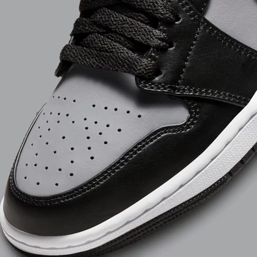 Jordan 1 Mid Grey Black