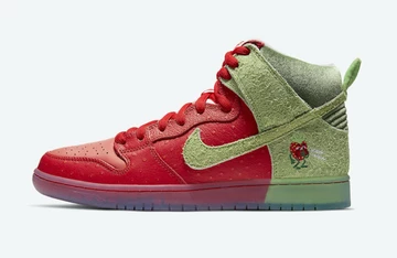 Nike SB Dunk High Strawberry Cough