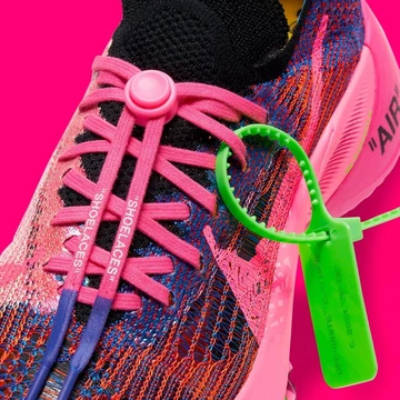 Off White x Nike Air Zoom Tempo NEXT% Pink Glow
