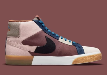 Nike SB Blazer Mid Mosaic Brown