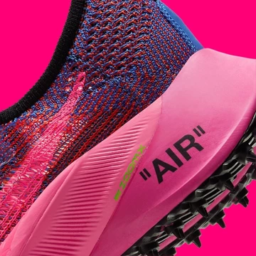 Off White x Nike Air Zoom Tempo NEXT% Pink Glow