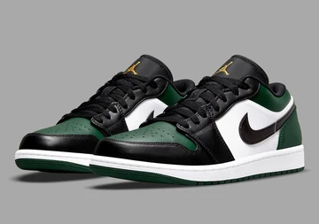 Jordan 1 Low Green Toe