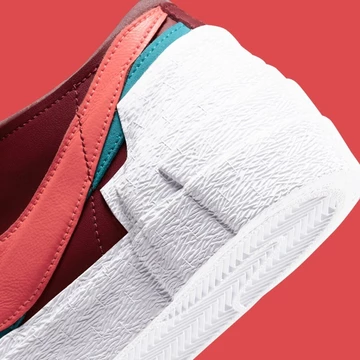 KAWS x Sacai x Nike Blazer Low Red