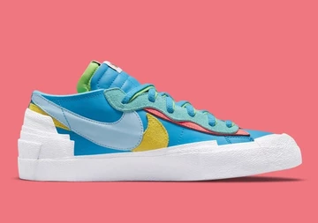 KAWS x Sacai x Nike Blazer Low Blue