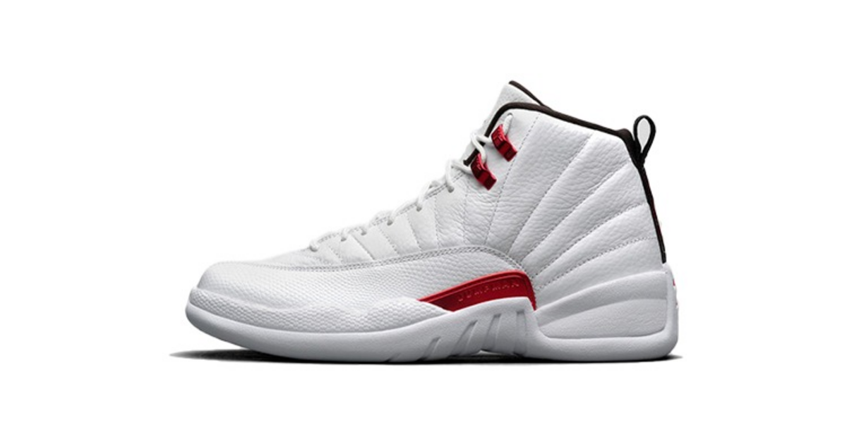 12 red jordans
