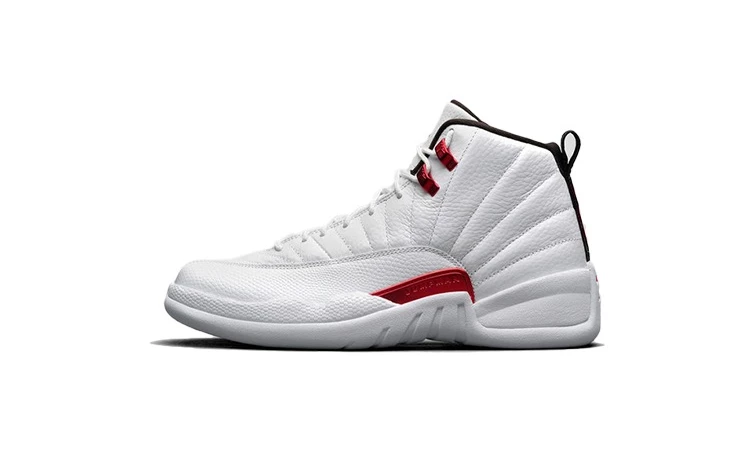 Black white jordan 12 on sale