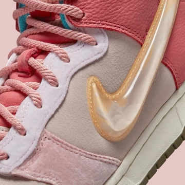 Social Status x Nike Dunk Mid Free Lunch Pink Glaze