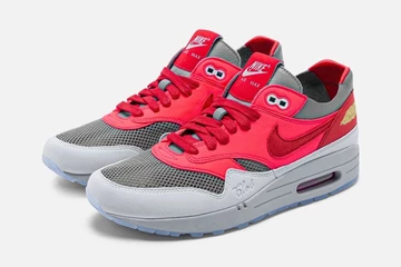 CLOT x Nike Air Max 1 Solar Red
