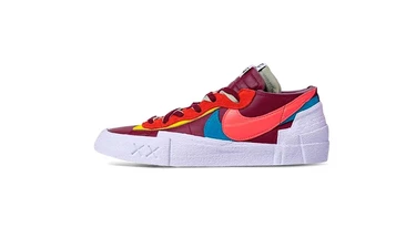 KAWS x Sacai x Nike Blazer Low Red