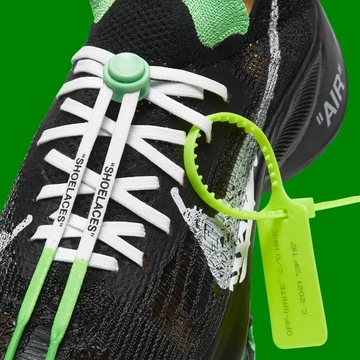 Off White x Nike Air Zoom Tempo NEXT% Black