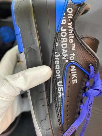 OFF WHITE Air Jordan 2 Black