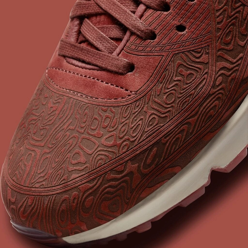 Air Max 90 Laser Woodgrain Mahogany DH4689 200 Dead Stock