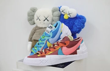 KAWS x Sacai x Nike Blazer Low Blue