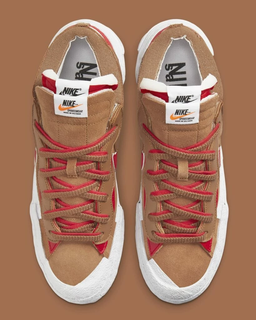 Sacai x Nike Blazer Low British Tan DD1877-200 | Dead Stock