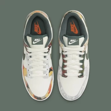 Nike Dunk Multi Camo - on feet Bilder