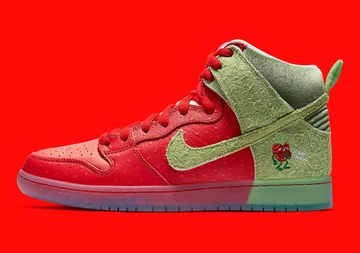 Nike SB Dunk High Strawberry Cough
