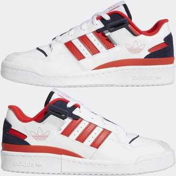 adidas Forum Low Exhibit Red Blue