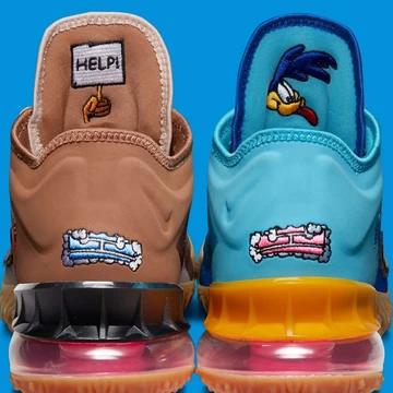 Space Jam LeBron 18 Roadrunner x Wile E. Coyotes