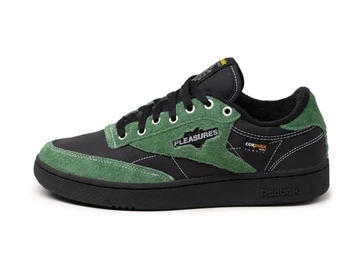 Pleasures x Reebok Club C Pine Green