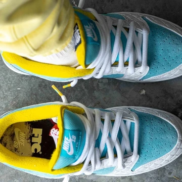 FTC x Nike Dunk Low - on feet Bilder