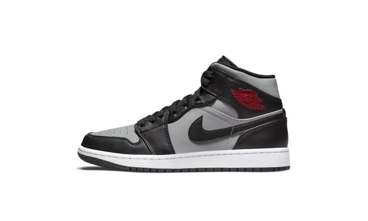 Jordan 1 Mid Grey Black Dead Stock