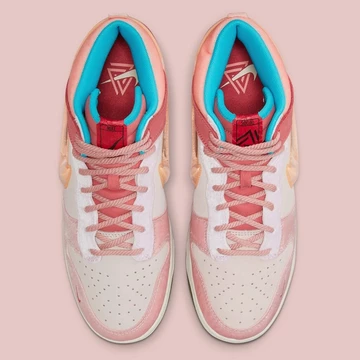 Social Status x Nike Dunk Mid Free Lunch Pink Glaze