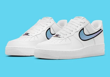 Air Force 1 Blue Iridescent