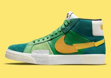Nike SB Blazer Mid Mosaic Green