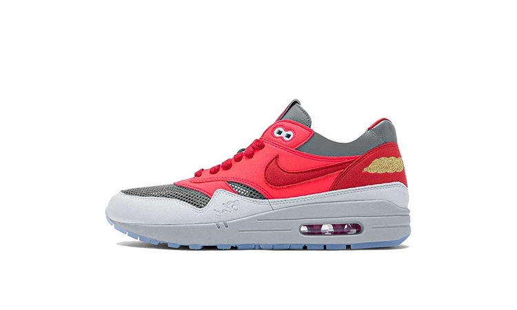 CLOT x Nike Air Max 1 Solar Red