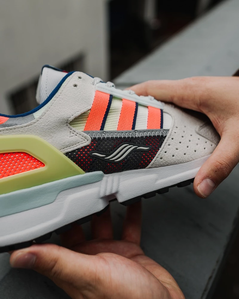 adidas ZX 10000 Gray One - on feet | Dead Stock
