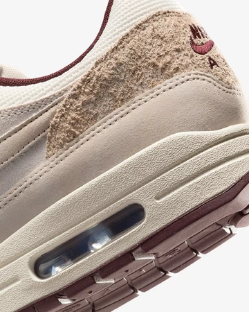 Air Max 1 Burgundy Crush Detailbild