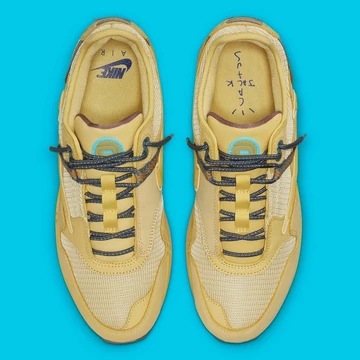 Travis Scott x Nike Air Max 1 Saturn Gold