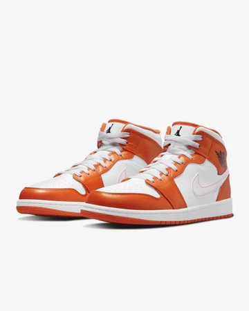 Jordan 1 Mid Metallic Orange