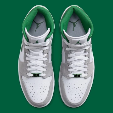 Jordan 1 Mid Green Grey