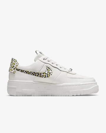Nike Air Force 1 Pixel Light Lemon Leopard