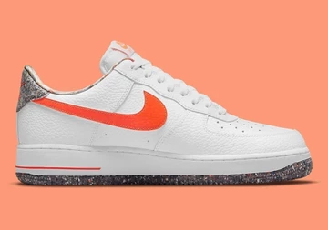 Air Force 1 White Team Orange Grind