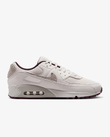 Air Max 90 Burgundy Sail Außenseite von der Seite