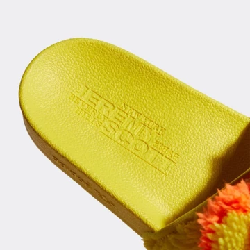 Jeremy Scott x adidas adilette Teddy