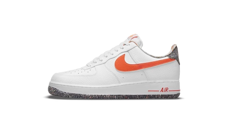 Air Force 1 White Team Orange Grind