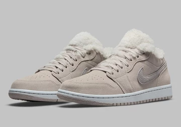 Jordan 1 Low Sherpa Fleece-DO0750-002