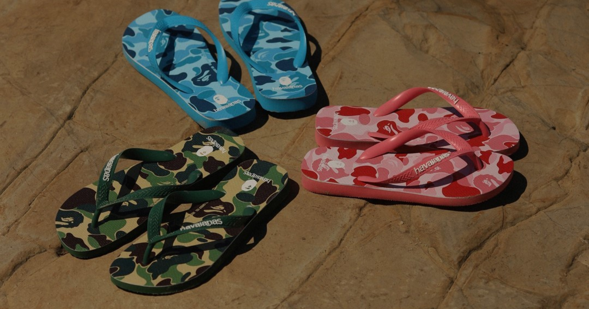 Bape x Havaianas | Dead Stock