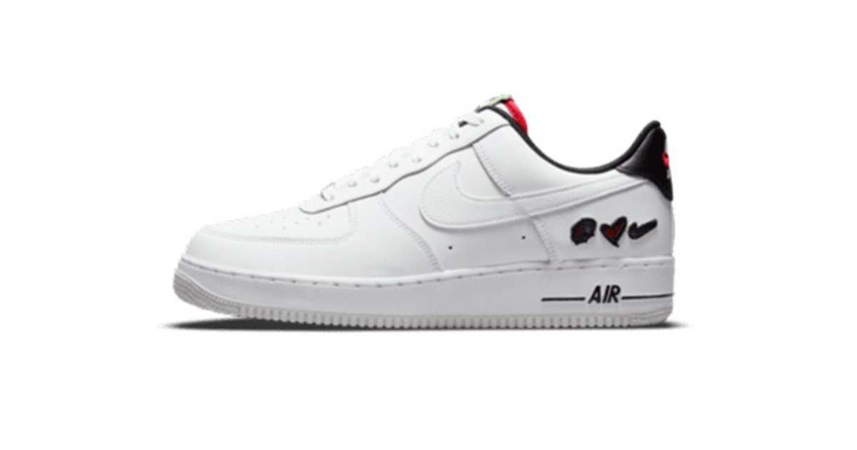 nike air force 1 peace and love