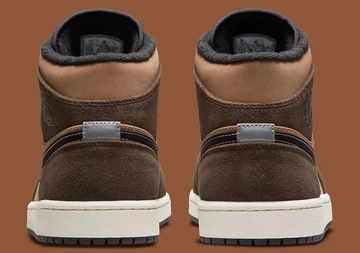 Jordan 1 Mid Mocha Brown