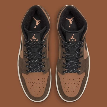 Jordan 1 Mid Mocha Brown