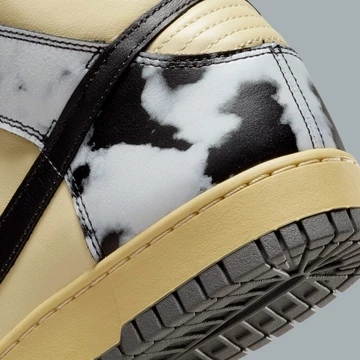 Nike Dunk High Black Acid Wash 1985