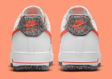 Air Force 1 White Team Orange Grind