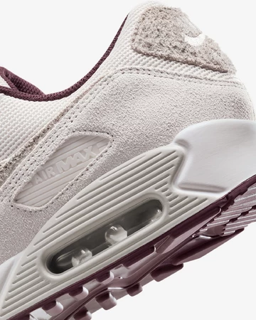 Air Max 90 Burgundy Sail Detail Ferse