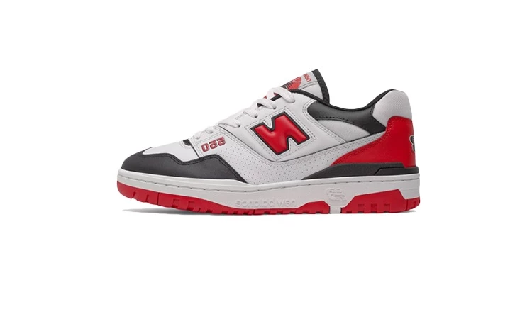 New Balance 550 Red Black White
